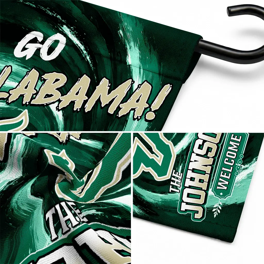 South Florida Bulls Garden Flag Personalized Swirl Vortex Green Latest Model South Florida Bulls Garden Flag Personalized Swirl Vortex Green Latest Model