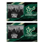 South Florida Bulls House Flag Custom Framed Photo Green Black Best Selling
