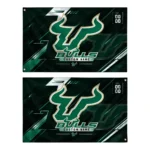 South Florida Bulls House Flag Custom Speed Slashes Green Best Selling