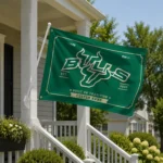 South Florida Bulls House Flag Customized Ornate Border Green Best Selling