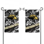 Southern Miss Golden Eagles Garden Flag Custom Glowing Star Black Best Selling