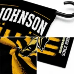 Southern Miss Golden Eagles Garden Flag Customized Distressed Stripes Black Best Selling