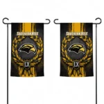 Southern Miss Golden Eagles Garden Flag Customized Laurel Wreath Black Best Selling