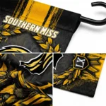 Southern Miss Golden Eagles Garden Flag Customized Laurel Wreath Black Best Selling