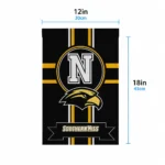 Southern Miss Golden Eagles Garden Flag Personalized Circle Medallion Black Best Selling