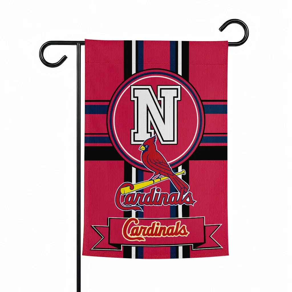 St Louis Cardinals Garden Flag Custom Circle Medallion Red Best Selling St Louis Cardinals Garden Flag Custom Circle Medallion Red Best Selling