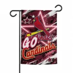 St Louis Cardinals Garden Flag Customized Glowing Star Red Best Selling