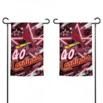 St Louis Cardinals Garden Flag Customized Glowing Star Red Best Selling