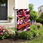 St Louis Cardinals Garden Flag Customized Glowing Star Red Best Selling
