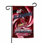 St Louis Cardinals Garden Flag Customized Swirl Vortex Red Best Selling