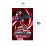 St Louis Cardinals Garden Flag Customized Swirl Vortex Red Best Selling