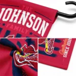 St Louis Cardinals Garden Flag Personalized Distressed Stripes Red Best Selling