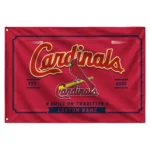St Louis Cardinals House Flag Custom Ornate Border Red Best Selling