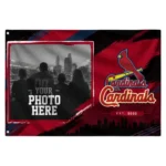 St Louis Cardinals House Flag Personalized Framed Photo Red Black Best Selling