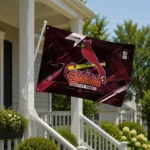St Louis Cardinals House Flag Personalized Speed Slashes Red Best Selling
