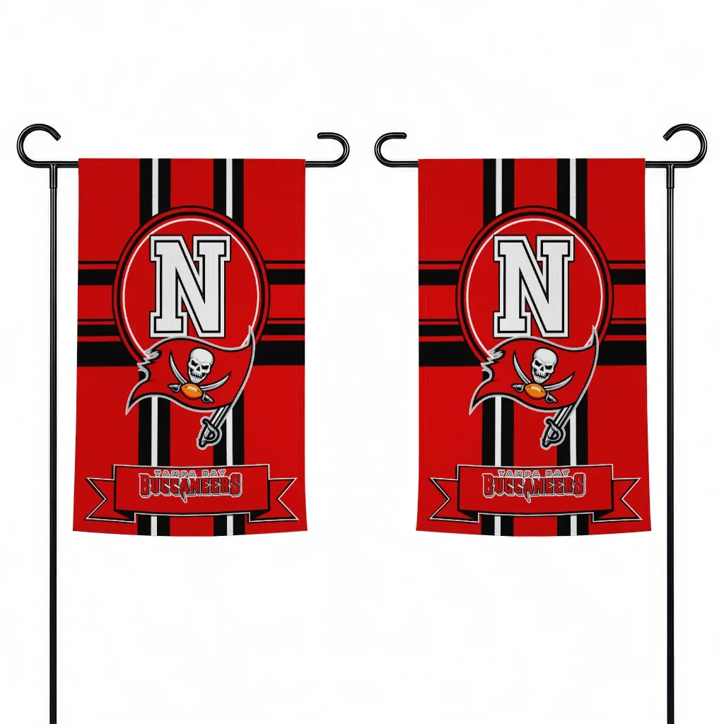 Tampa Bay Buccaneers Garden Flag Customized Circle Medallion Red Fashion Forward Tampa Bay Buccaneers Garden Flag Customized Circle Medallion Red Fashion Forward
