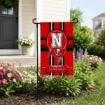 Tampa Bay Buccaneers Garden Flag Customized Circle Medallion Red Best Selling
