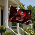 Tampa Bay Buccaneers House Flag Custom Speed Slashes Red Best Selling
