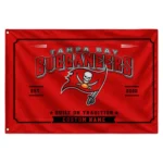 Tampa Bay Buccaneers House Flag Customized Ornate Border Red Best Selling