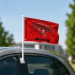Tampa Bay Buccaneers House Flag Customized Ornate Border Red Best Selling