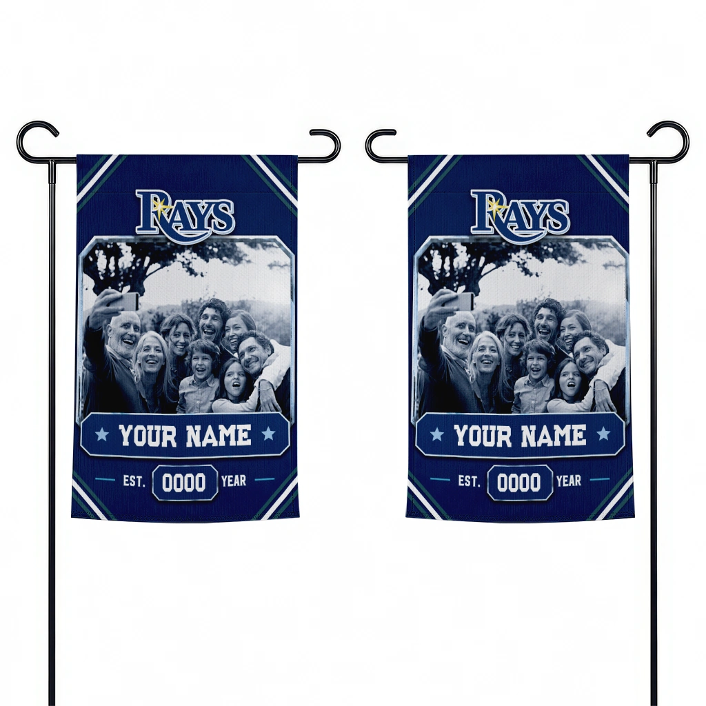 tampa-bay-rays-garden-flag-custom-photo-frame-navy-fashion-forward.webp
