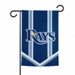 Tampa Bay Rays Garden Flag Customized Chevron Stripes Navy Best Selling