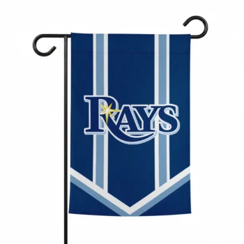 Tampa Bay Rays Garden Flag Customized Chevron Stripes Navy Best Selling