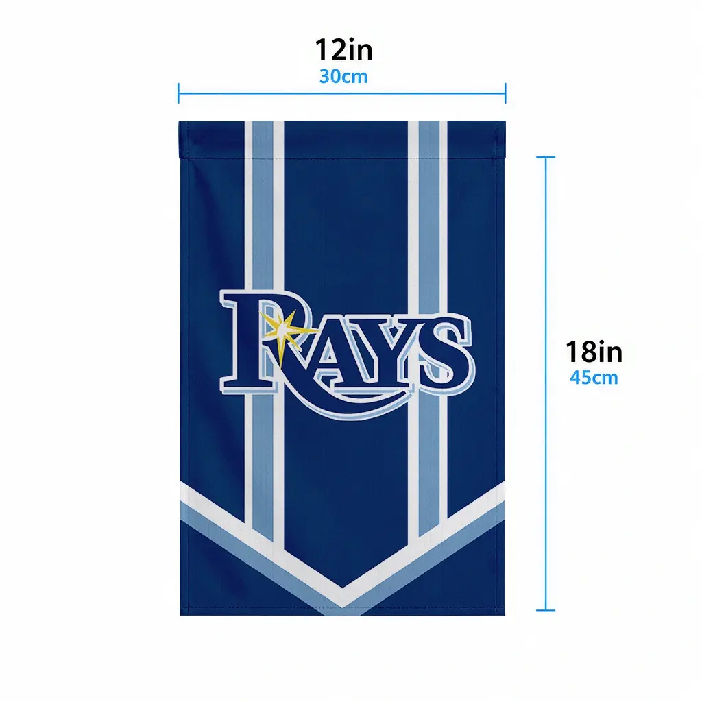 Tampa Bay Rays Garden Flag Customized Chevron Stripes Navy High Quality Tampa Bay Rays Garden Flag Customized Chevron Stripes Navy High Quality