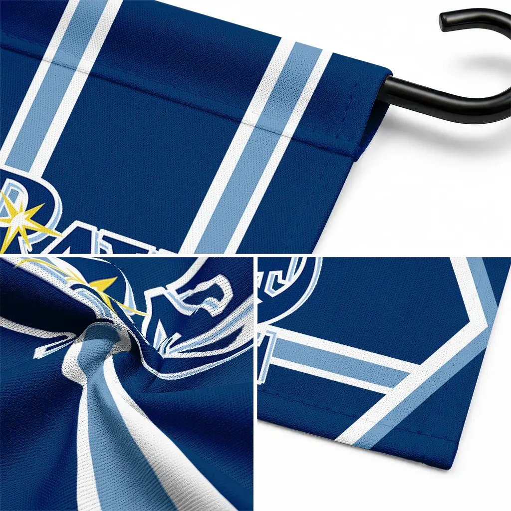 Tampa Bay Rays Garden Flag Customized Chevron Stripes Navy Latest Model Tampa Bay Rays Garden Flag Customized Chevron Stripes Navy Latest Model