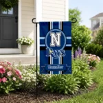 Tampa Bay Rays Garden Flag Customized Circle Medallion Navy Best Selling
