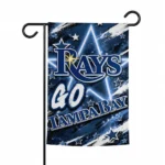 Tampa Bay Rays Garden Flag Personalized Glowing Star Navy Best Selling