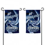 Tampa Bay Rays Garden Flag Personalized Swirl Vortex Navy Best Selling