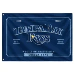 Tampa Bay Rays House Flag Customized Ornate Border Navy Best Selling