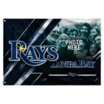Tampa Bay Rays House Flag Personalized Diagonal Stripes Navy Best Selling