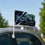 Tampa Bay Rays House Flag Personalized Diagonal Stripes Navy Best Selling