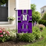 Tcu Horned Frogs Garden Flag Personalized Circle Medallion Purple Best Selling