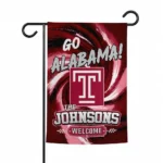 Temple Owls Garden Flag Custom Swirl Vortex Red Best Selling