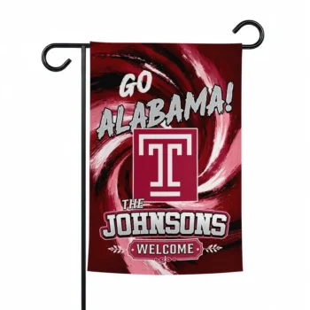 Temple Owls Garden Flag Custom Swirl Vortex Red Best Selling