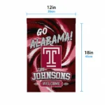 Temple Owls Garden Flag Custom Swirl Vortex Red Best Selling