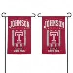 Temple Owls Garden Flag Customized Distressed Stripes Red Best Selling