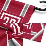 Temple Owls Garden Flag Personalized Chevron Stripes Red Best Selling