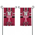 Temple Owls Garden Flag Personalized Circle Medallion Red Best Selling