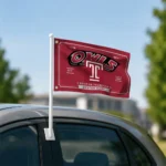 Temple Owls House Flag Personalized Ornate Border Red Best Selling