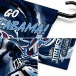 Tennessee Titans Garden Flag Custom Swirl Vortex Navy Best Selling