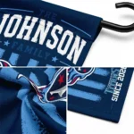 Tennessee Titans Garden Flag Customized Distressed Stripes Navy Best Selling