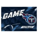 Tennessee Titans House Flag Custom Action Streaks Navy Best Selling