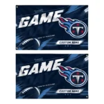 Tennessee Titans House Flag Custom Action Streaks Navy Best Selling