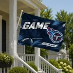 Tennessee Titans House Flag Custom Action Streaks Navy Best Selling