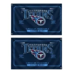 Tennessee Titans House Flag Personalized Ornate Border Navy Best Selling