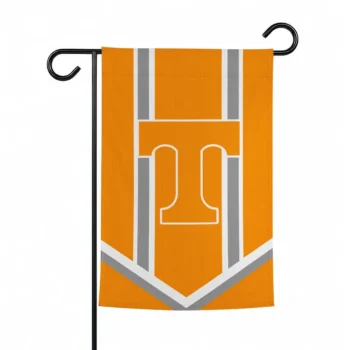 Tennessee Volunteers Garden Flag Custom Chevron Stripes Orange Best Selling